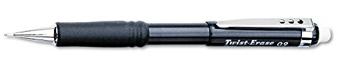 Pentel - Twist-Erase III Mechanical Pencil, 0.9 mm, Black Barrel QE519A (DMi EA