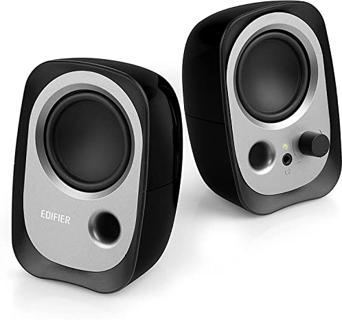 Edifier R12U Mini Set di Altoparlanti, Nero