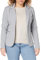 ICHI 20101801, Veston Femme, Gris - Grau (Grey Melange 10020), 40 (Taille fabricant: L)