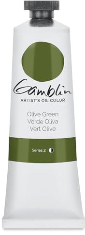 Gamblin : Artist Oil Colour 37ml : Olive Green