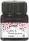 KREUL 16234 - Glass & Porcelain Classic schwarz, im 20 ml Glas, brillante Glas- und Porzellanmalfarbe auf Wasserbasis, schnelltrocknend, deckend