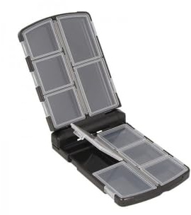 Meiho Versus Tackle Box VS 355SD 97 x 64 x 25 mm Pearl Black (8356)