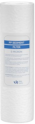 254mm / 10 5µ Sediment Filter Einsatz Trinkwasser Ersatzfilter