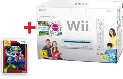 Nintendo PACK Wii FAMILY EDITION + SUPER MARIO
