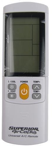 DOMO EXPRESS Mando de sustitución para AIRWELL 7SP012189-AWSI-FAD030-N11