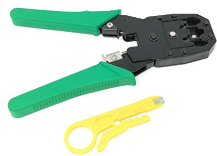 TEMPO DI SALDI Pinza Crimpatrice Plug RJ11 RJ12 RJ45 4 6 8 Poli Per Cavo Di Rete Ethernet Lan