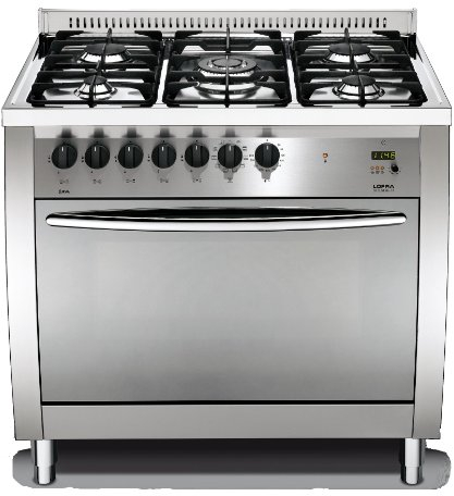 Lofra CG96GV/C Piano cottura Acciaio inossidabile Gas