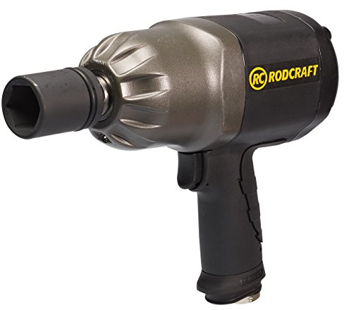 Rodcraft RC2405 Druckluft Schlagschrauber - Vierkant 1 Zoll, max. Lösemoment 2300 Nm, 5760 U/Min, 3-stufige Leistungsreduzierung beim Anziehen, wiegt nur 3,38 kg