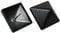 Gartenwelt Riegelsberger Pfostenkappe 145x145 mm Aluminium schwarz pulverbeschichtet Kappe für Pfosten mit Dorn Zaunkappe Abdeckkappe