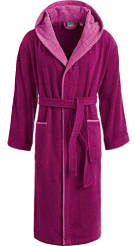 Egeria Cairo Vivid Rosa Unisex Accappatoio, Cotone, Vivid Rosa, 42 x 32 x 10 cm