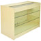 Monstershop K1200 Theke Tresen Verkaufstheke Verkaufstisch Rezeption Ladentheke Ladentisch Empfang Rezeption Büromöbel Ahorn 120cm x 60cm x 90cm Ausstellungstheke Vitrine Ausstellungs Empfangsmöbel