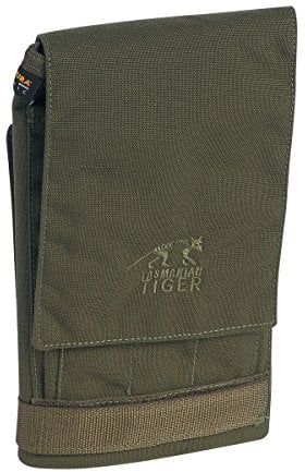 Tasmanian Tiger TT Map Pouch Faltbare wasserdichte Militär Karten-Tasche in Beintaschen-Größe für Wandern Fahrrad Outdoor Trekking, 24 x 15 x 2 cm, Olive
