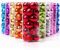 Keysui 24 Weihnachtskugeln Christbaumkugeln Kugel 6cm Farbmischung