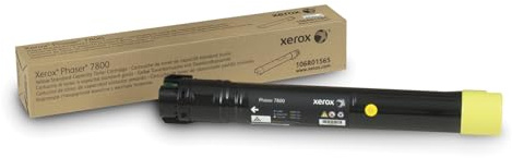 Xerox Phaser 7800 Yellow Standard Capacity Toner Cartridge (6,000 Pages) - 106R01565
