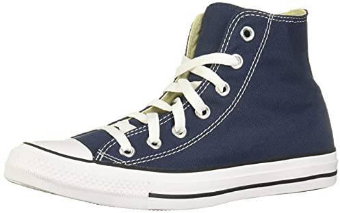 Chuck Taylor All Star Canvas High Top, Navy, 8.5
