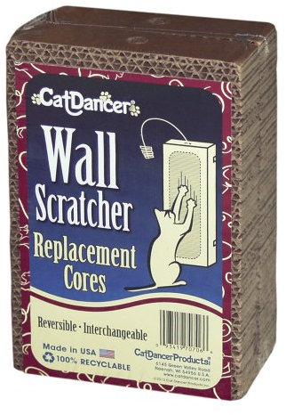CAT DANCER Products Wall Scratcher Replacement Cores for Cats, Interchangeable, 100% Recyclable