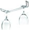 TAMLED Gläserschiene 34 cm Edelstahl - 3 Stück