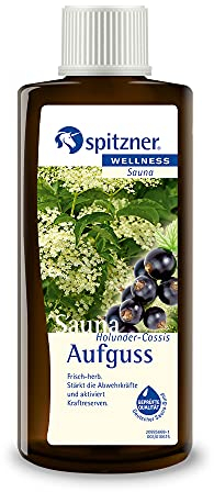 SPITZNER Saunaaufguss Holunder Cassis Wellness 190 ml