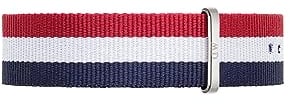 Daniel Wellington Classic Strap 20mm Fabric (Polyester) Silver