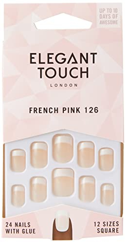Elegant Touch French Nails 126