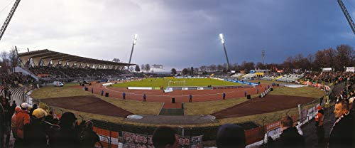 Erfurt Stadion Panorama – Poster 120 x 50 cm – hochwertiger FineArtPrint