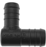 WamSter L Schlauchverbinder 90 grad Winkel -Stück Pipe Connector 20 mm 18 mm Durchmesser