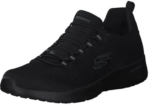 Skechers vers Flash Point Oxford da Uomo, Black White., 45 EU