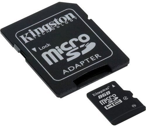 HTC Inspire 4G Cell Phone Memory Card 8GB microSDHC Memory Card with SD Adapter