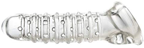 Deluxe Penis Sleeve LIEBESLANZE, Penismanschette mit Hodenschlaufe, Penishülle zur Penisverlängerung & Erektionssteigerung, von Venize