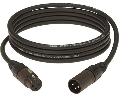 Klotz Mikrofonkabel 10m mit Neutrik CompoundStecker, unzerbrechlich