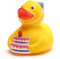 Duckshop I Badeente Geburtstag I Quietscheente I L: 7 cm
