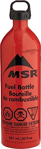 MSR 30oz CRP Cap Fuel Bottle - Red