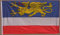 Buddel-Bini Flagge Fahne ca. 90x150 cm : Rostock