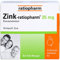 ZINK-RATIOPHARM 25 mg Brausetabletten 20 St