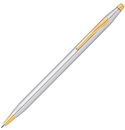 CROSS Classic Century Medalist Pencil 0.7MM with 23CT Gold-Plated Appointments incl. Premium Gift Box – Refillable Pencil