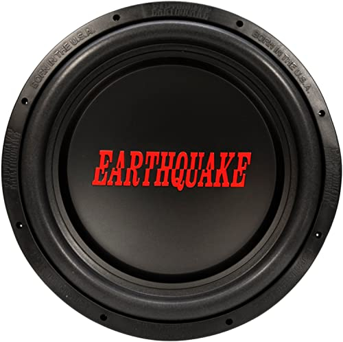 Earthquake Sound TREMORX-15-4 1500W 15 4-Ohm Tremor-X Series Subwoofer