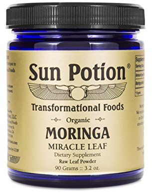 Sun Potion Organic Moringa Leaf Powder | Moringa Oleifera | Superfood | 90g