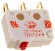 F4T7-UL Mikroschalter SNAP ACTION ohne Hebel SPDT 5A/250VAC ON-(ON) SAIA-BURGESS