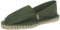 Espadrij L'Originale Classic Olive dunkelgrün grün Damen Espadrilles Sommerschuhe Leinen (39)