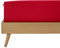 Schiesser Edeljersey Spannbettlaken Jessi | 100% gekämmte Baumwolle aus nachhaltiger Produktion | für Matratzen 90x200cm bis 100x200cm | Matratzenhöhe bis 22cm | Rot
