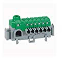 Legrand 005054 Morsettiera di Distribuzione IP2X a Connessione Automatica per Scatola Plexo 18 Moduli, 385mm Lunghezza