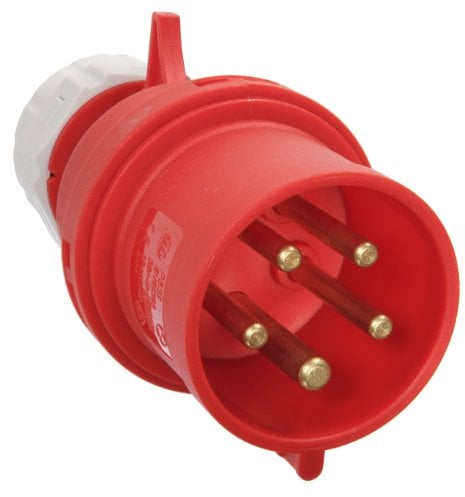 as - Schwabe Fiche CEE 32A, 5 Broches, 6h, 400V Prise de Courant Fort | 60422
