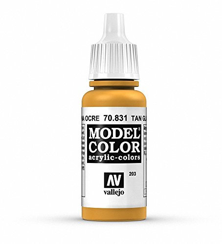 Vallejo Model Color 17 ml Acrylic Paint - Tan Glaze