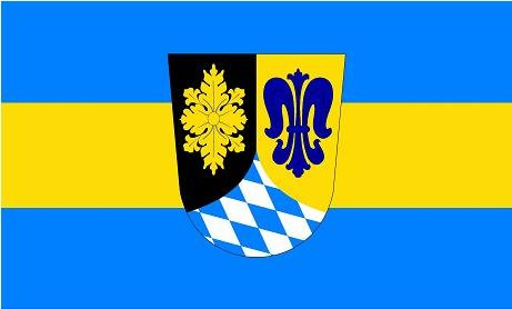 Fahne Flagge Landkreis Unterallgäu Grösse 1,50x0,90m