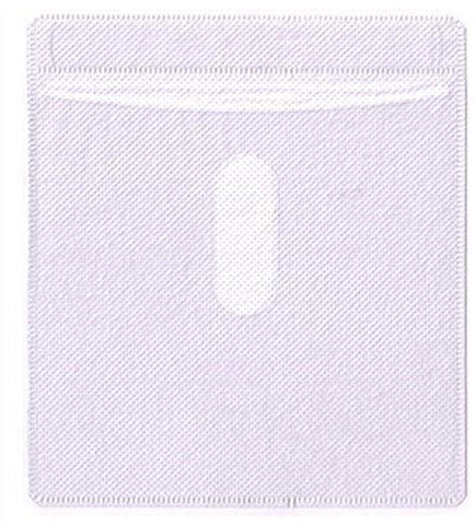 100 CD Double-sided Plastic Sleeve White