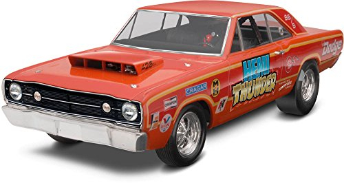Revell Modellbausatz 1968 Hemi Dart 2'n1 I Automodell Bausatz 1:25 I Mehrfarbig und detailreich I Für Kinder und Erwachsene I Ideal für Fahrzeugliebhaber