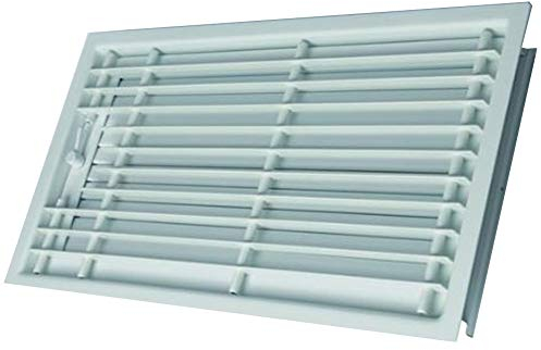 Rejilla de techo 45 x 15 blanco rejilla de ventilación rejilla de horno