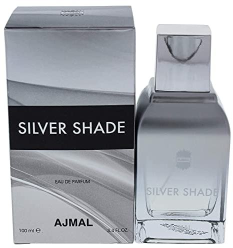 Ajmal Silver Shade EDP for Men, 3.4 fl oz / 100 ml
