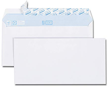 GPV 7854 Briefumschläge, DL, 110 x 220 mm, weiß ohne Fenster