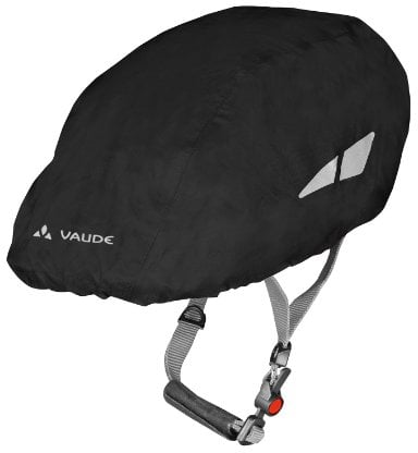 VAUDE Unisex Helmet Raincover Helmüberzug, Schwarz, Einheitsgröße EU